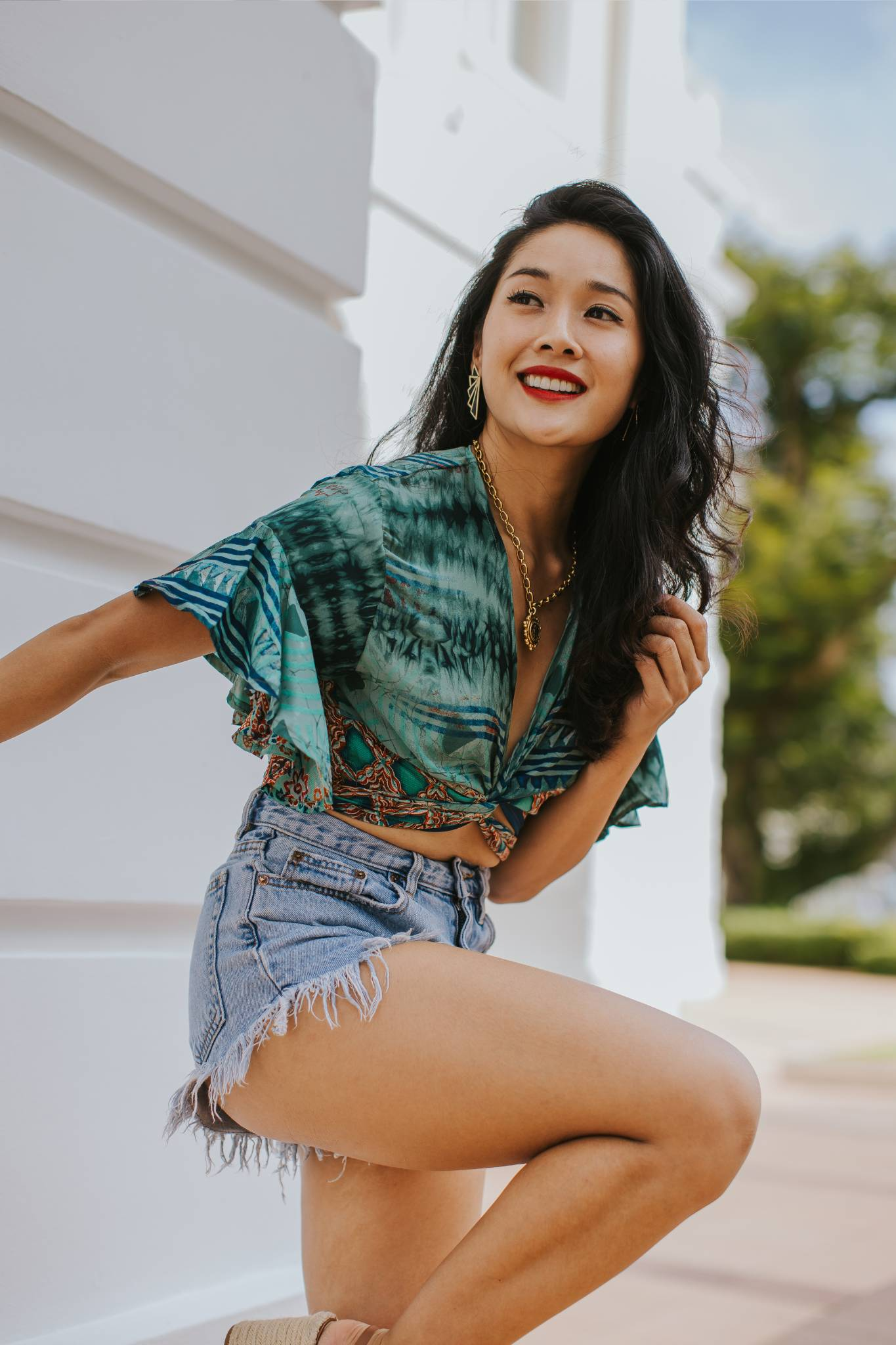Short Sleeve Crop Top