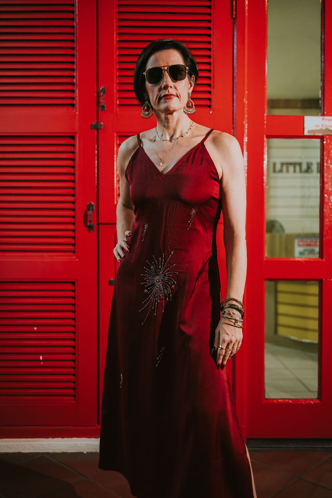 Scintilla - Embroidered Dress