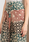 Wood Block Pareo Pants (Multi)
