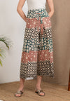 Wood Block Pareo Pants (Multi)