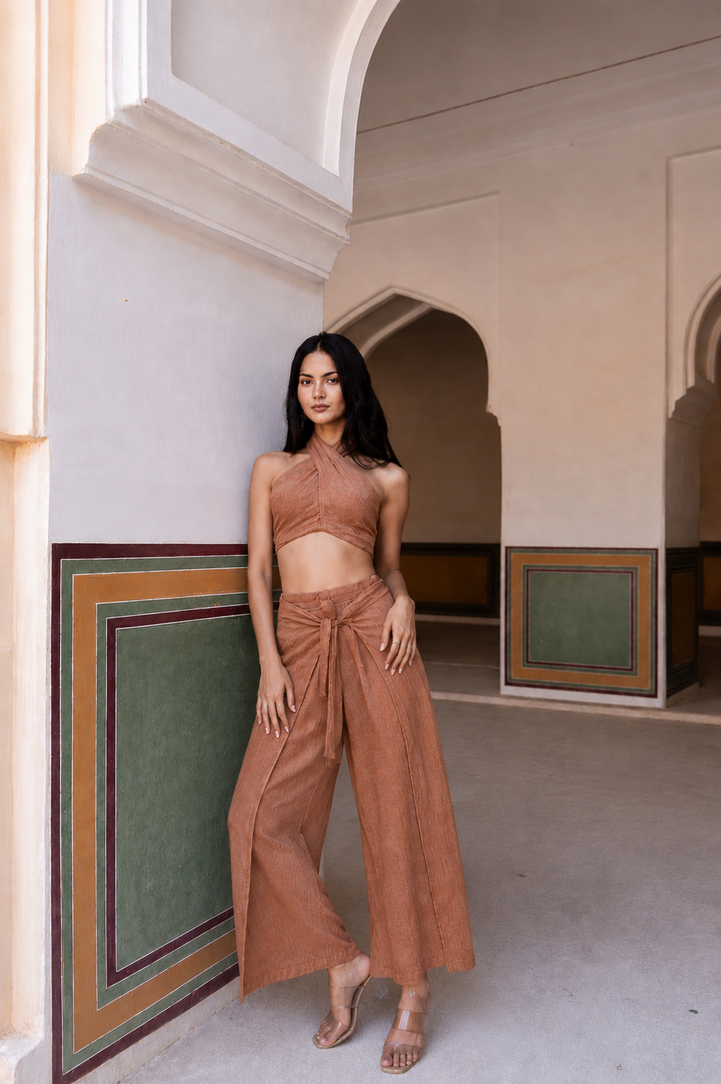 Crinkled Rayon Set