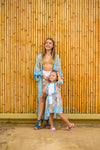 Mamma Mia Kimono Set (Blue)