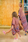 Mamma Mia Kimono Set (Red)