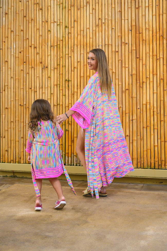 Mamma Mia Kimono Set (Pink)
