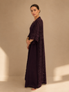 Embroidered Saree Kimono