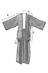 Short Kimono and Wide Leg Pants Set