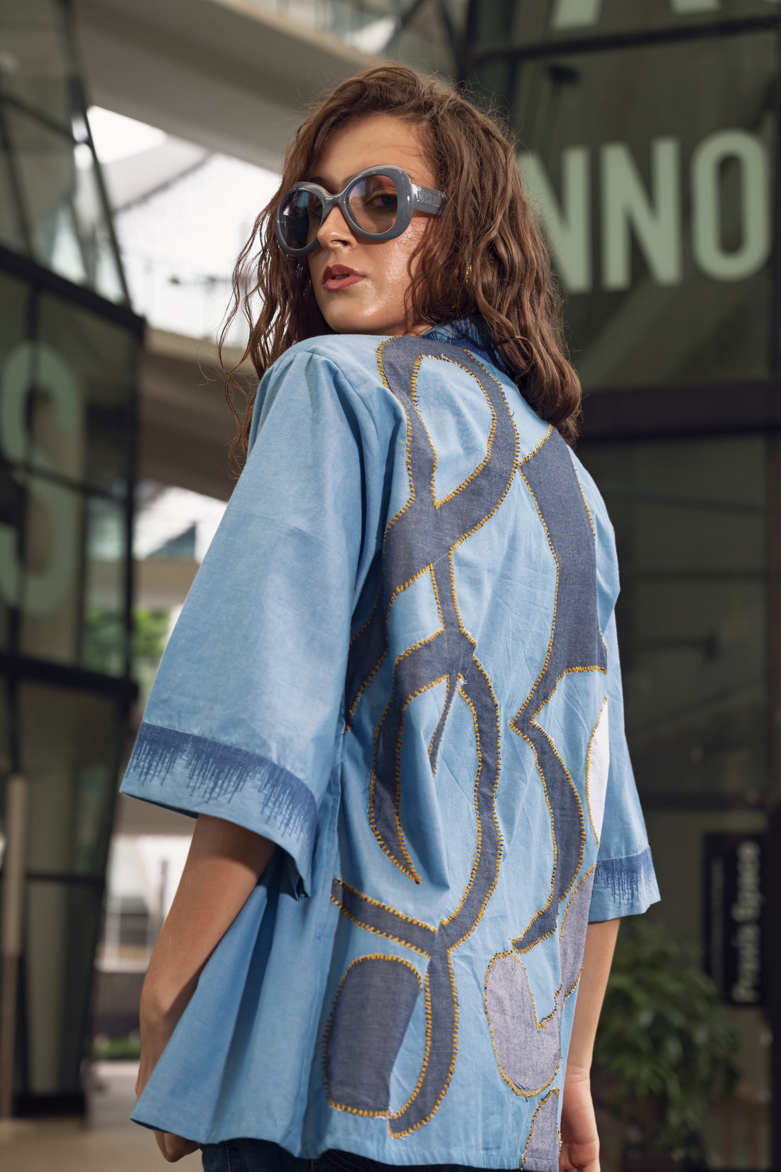 Freedom & Music Kimono - Short