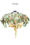 SHORT SLEEVE CROP TOP
