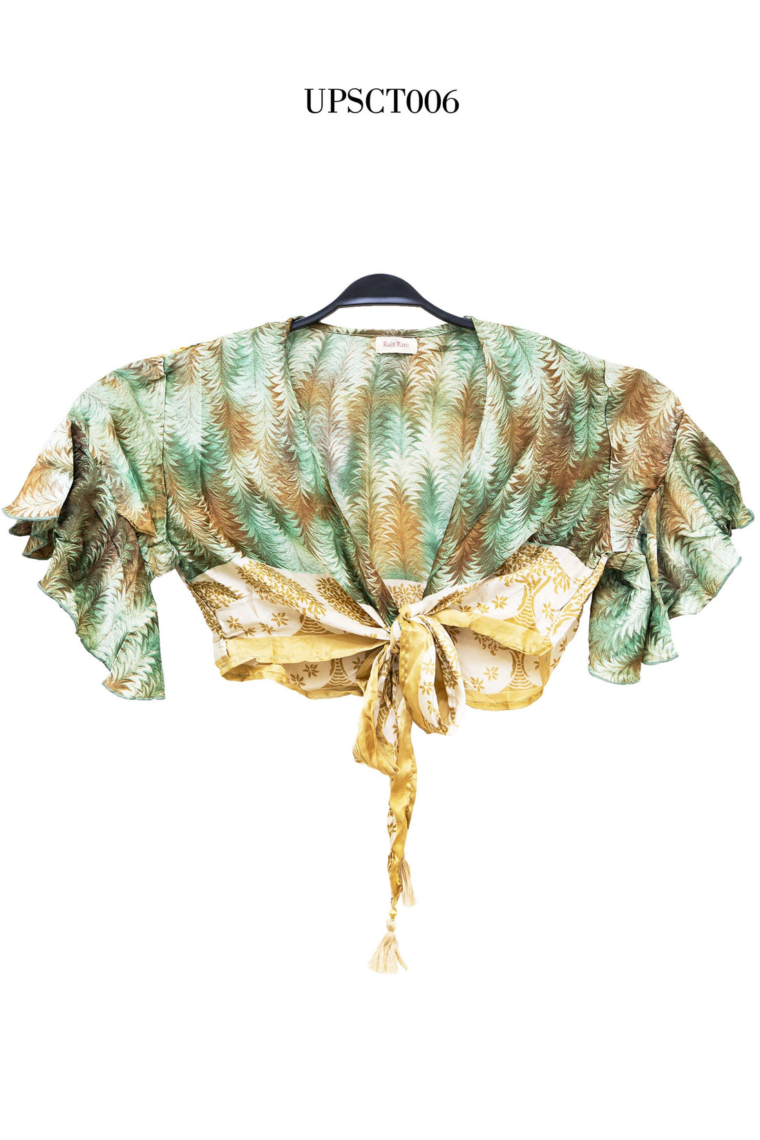 SHORT SLEEVE CROP TOP
