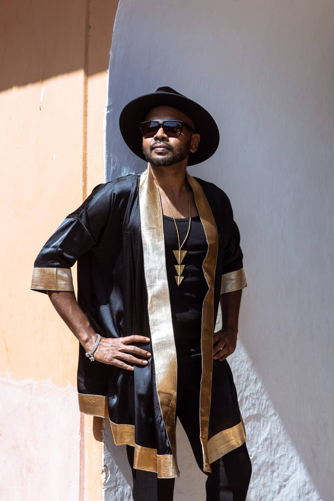 Festival Kimono Black Gold – Raja Rani org1