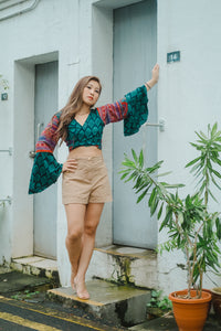 UPCYCLED CROP TOP