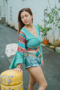 UPCYCLED CROP TOP
