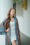 UPCYCLED SAREE KIMONO