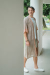 Long Woodblock Kimono