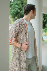 WOODBLOCK KIMONO