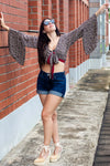 CROP TOP LONG SLEEVE