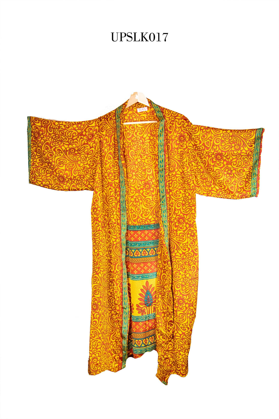 UPCYCLED SAREE KIMONO