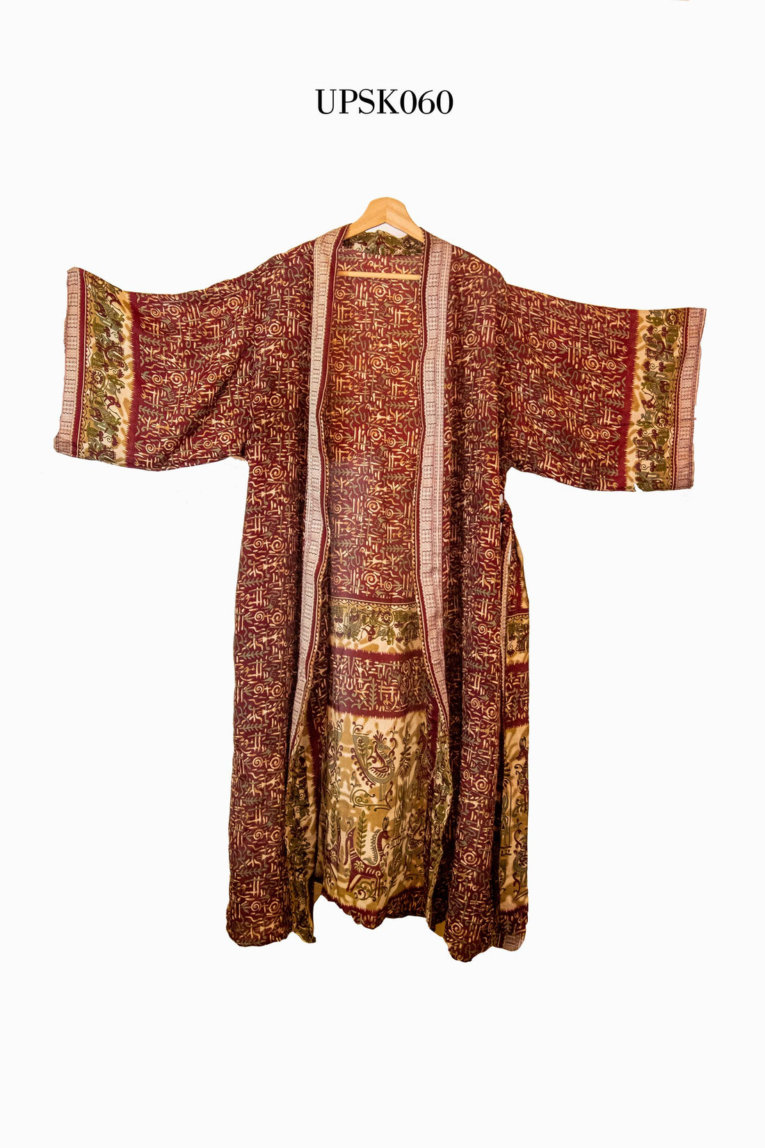 UPCYCLED SAREE KIMONO