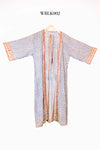 Long Woodblock Kimono