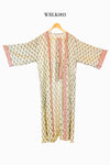 Long Woodblock Kimono