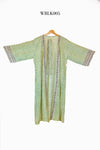 Long Woodblock Kimono